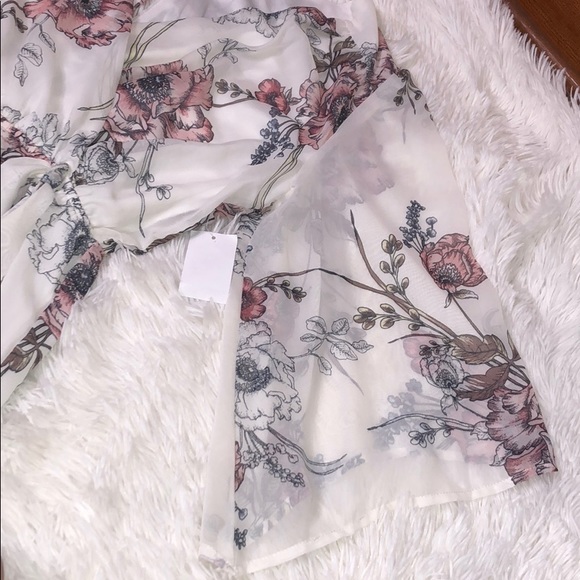 Floral print romper - Picture 4 of 5